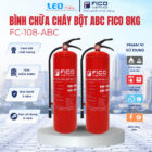 Bình chữa cháy bột ABC FICO 8kg FC-108-ABC