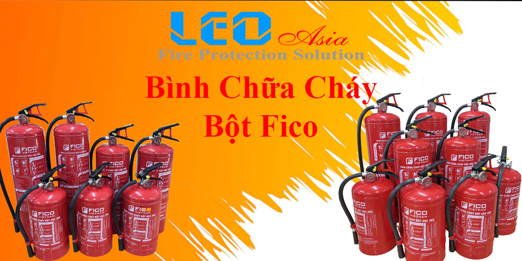 Bình chữa cháy bột ABC FICO 8kg FC-108-ABC