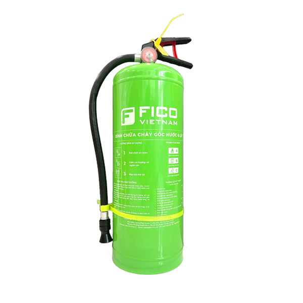 Bình chữa cháy gốc nước FICO 6 Lít FC-106-WB