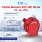 Cuộn vòi rulo Hose Reel DN25 dài 30m Sri Malaysia Cuộn vòi rulo Hose Reel DN25 dài 30m Sri Malaysia