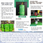 Bình chữa cháy gốc nước FICO FC-103-WB 3.5 Lít Bình chữa cháy gốc nước FICO FC-103-WB 3.5 Lít