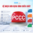 Kệ nhựa đơn đựng bình chữa cháy Kệ nhựa đơn đựng bình chữa cháy