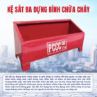 Kệ sắt ba đựng bình chữa cháy Kệ sắt ba đựng bình chữa cháy