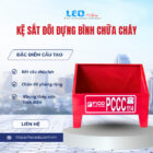 Kệ sắt đôi đựng bình chữa cháy Kệ sắt đôi đựng bình chữa cháy