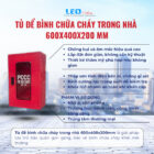 Tủ để bình chữa cháy trong nhà 600x400x200 mm Tủ để bình chữa cháy trong nhà 600x400x200 mm