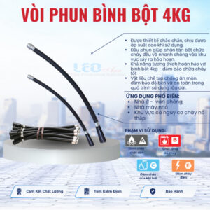 Vòi phun bình bột 4kg