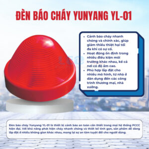 Đèn báo cháy Yunyang YL-01