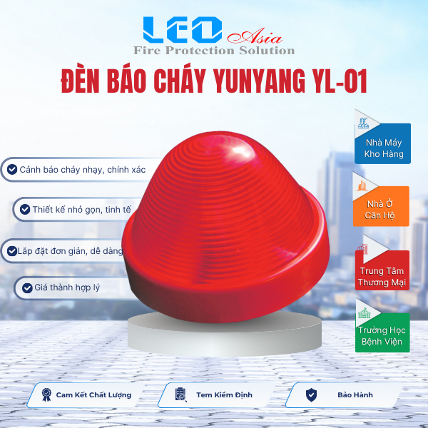 Đèn báo cháy Yunyang YL-01 Đèn báo cháy Yunyang YL-01
