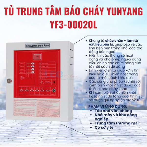 Tủ trung tâm báo cháy Yunyang YF3-00020L
