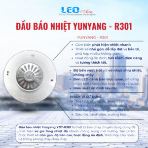 Đầu báo nhiệt Yunyang YDT-R301