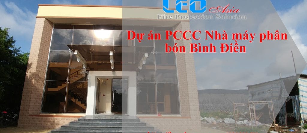 Dự án PCCC Nhà máy phân bón Bình Điền