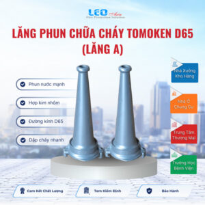 Lăng phun chữa cháy Tomoken D65 (Lăng A)