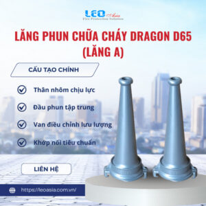 Lăng phun chữa cháy Tomoken D65 (Lăng A)