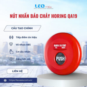 Nút nhấn báo cháy Horing QA19