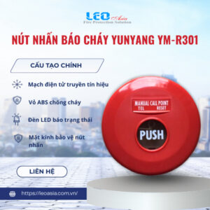 Nút nhấn báo cháy Yunyang YM-R301