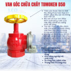 Van góc chữa cháy Tomoken D50