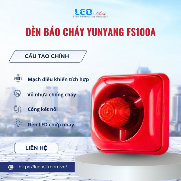 Đèn báo cháy Yunyang FS100A