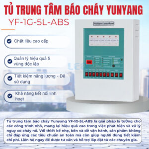 Tủ trung tâm báo cháy Yunyang YF-1G-5L-ABS