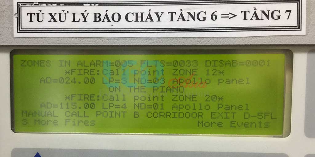 Tủ Trung Tâm Báo Cháy 14 Kênh