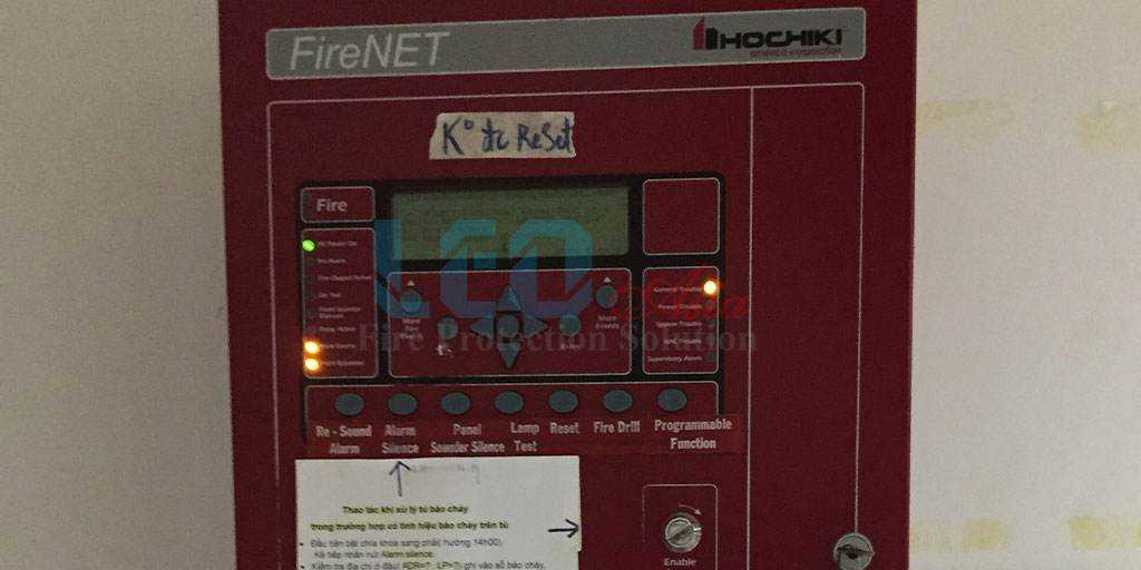 Tủ Trung Tâm Báo Cháy 4 Kênh