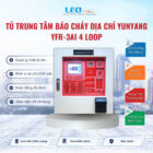 Tủ trung tâm báo cháy địa chỉ Yunyang YFR-3AI 4 Loop Tủ trung tâm báo cháy địa chỉ Yunyang YFR-3AI 4 Loop