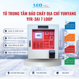 Tủ trung tâm báo cháy địa chỉ Yunyang YFR-3AI 7 Loop
