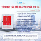 Tủ trung tâm báo cháy Yunyang YF3-16L Tủ trung tâm báo cháy Yunyang YF3-16L