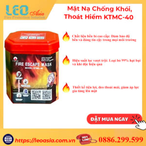 Mặt nạ chống khói thoát hiểm KTMC-40