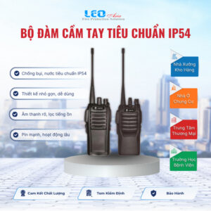 Bộ đàm cầm tay tiêu chuẩn IP54