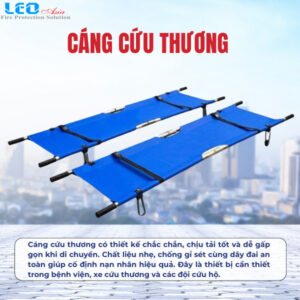 Cáng cứu thương (kích thước 186 cm x 51 cm x 17 cm; tải trọng 160 kg