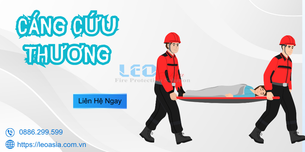 Cáng cứu thương (kích thước 186 cm x 51 cm x 17 cm; tải trọng 160 kg