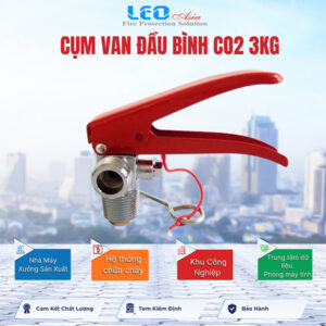 Cụm van đầu bình Co2 3kg