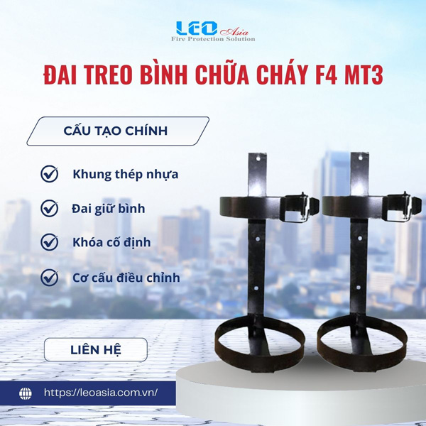 Đai treo bình chữa cháy F4 MT3