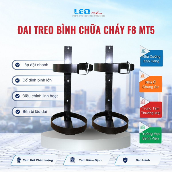 Đai treo bình chữa cháy F8 MT5 Đai treo bình chữa cháy F8 MT5