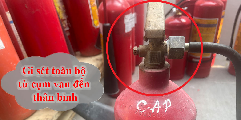 Nạp sạc bình chữa cháy MFZ2