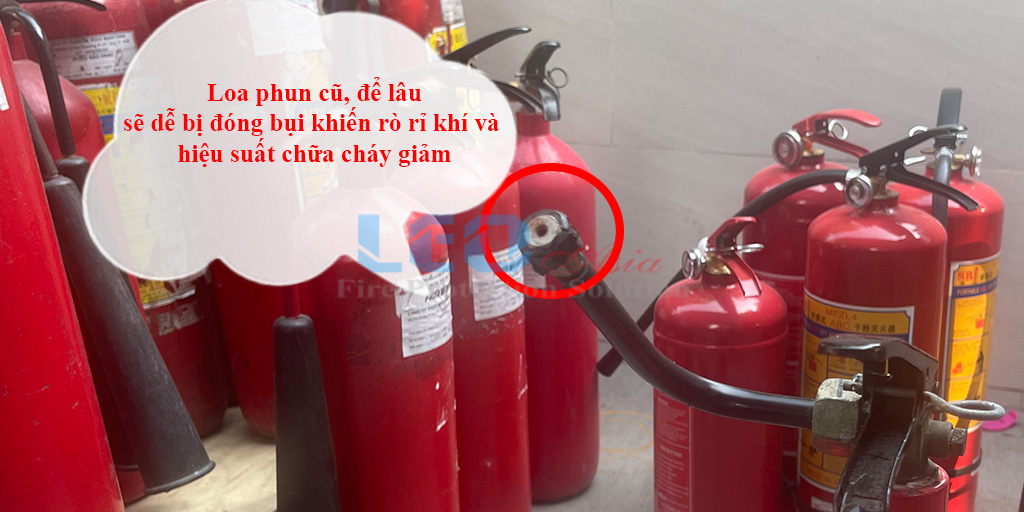 Nạp sạc bình chữa cháy MT5