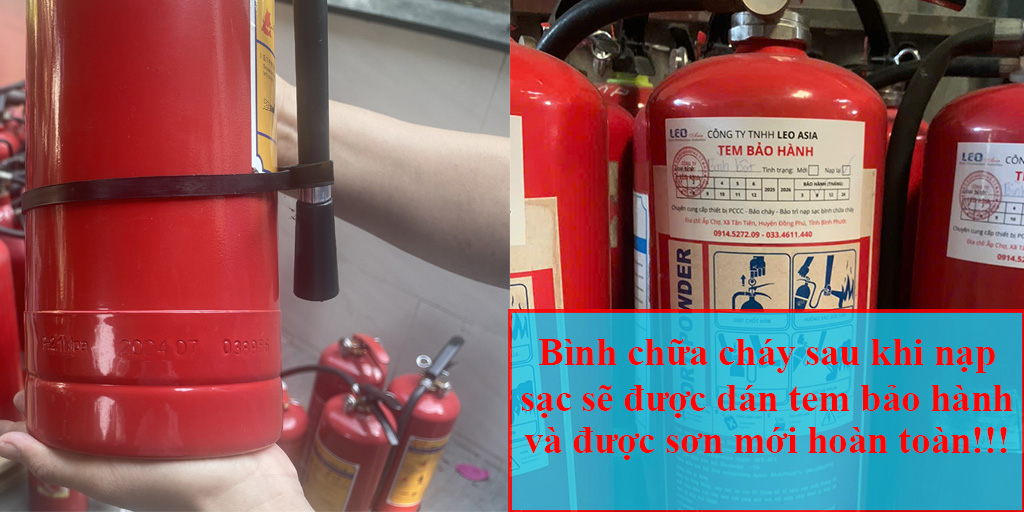 Nạp sạc bình chữa cháy MT5