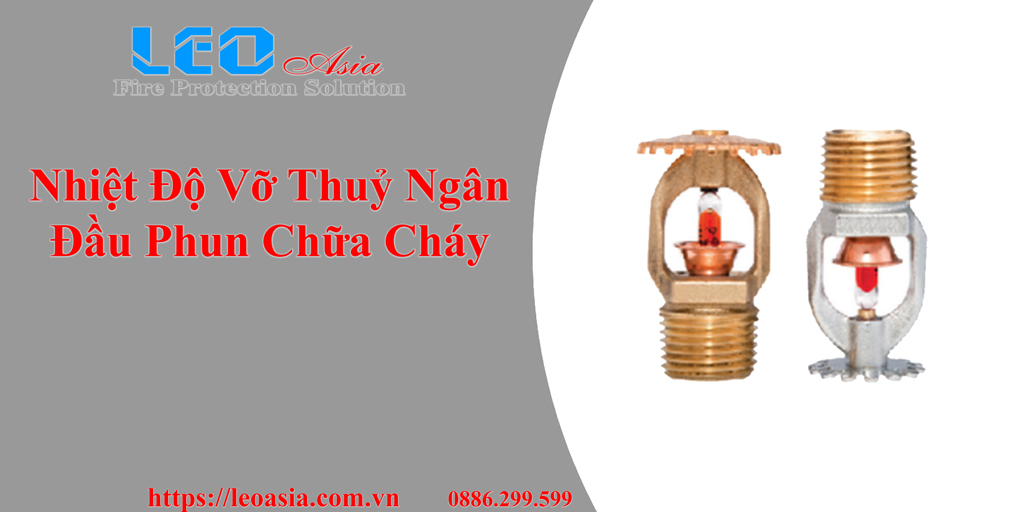 Nhiệt độ vỡ thủy ngân trong đầu phun chữa cháy
