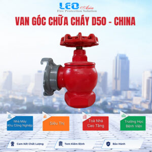Van góc chữa cháy D50 - China