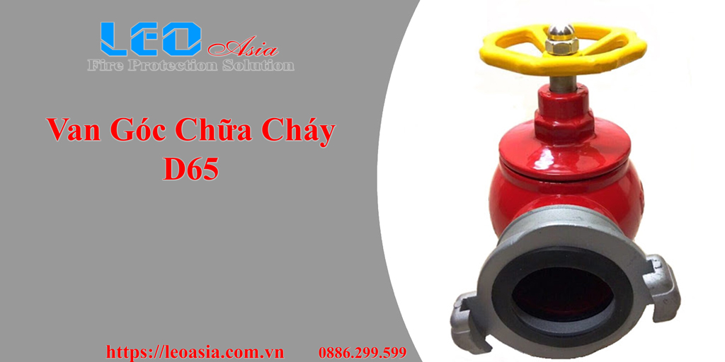 Van góc chữa cháy D65