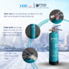 Bình chữa cháy gốc nước đa năng vỏ thép 950ml Bình chữa cháy gốc nước đa năng vỏ thép 950ml