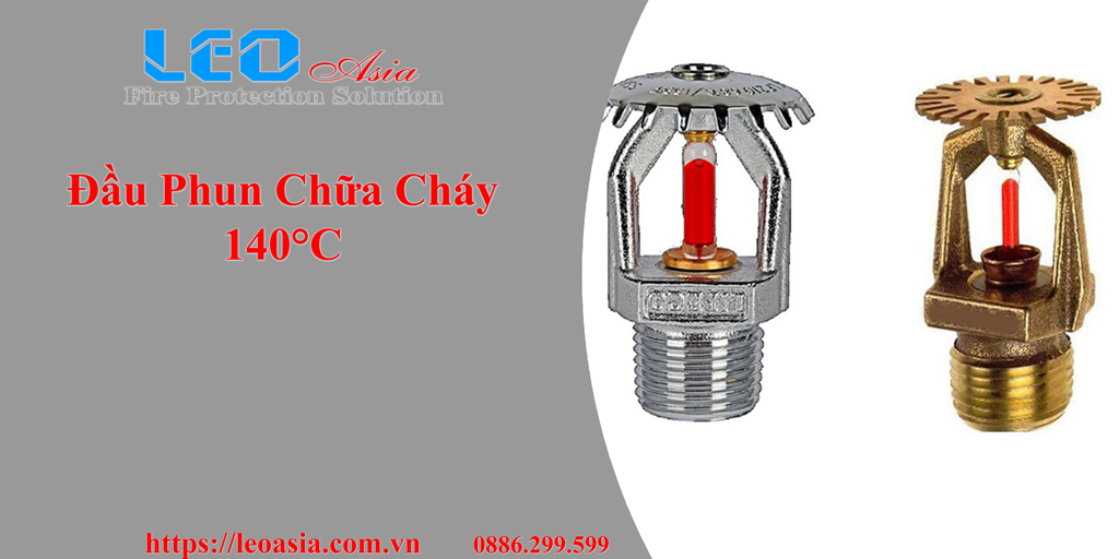 Đầu phun chữa cháy 140°C