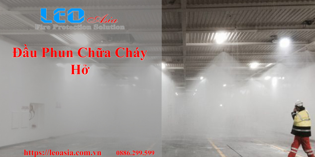 Đầu phun chữa cháy hở