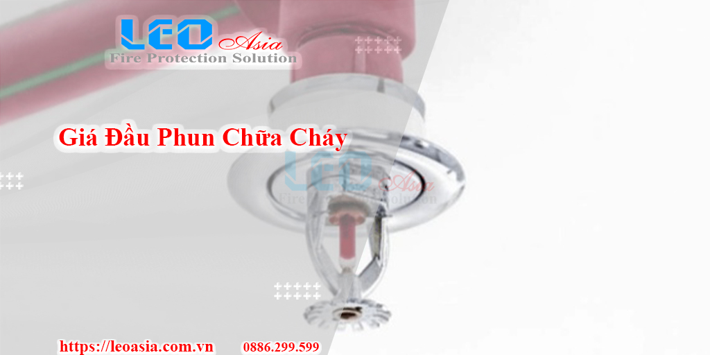 Giá đầu phun chữa cháy
