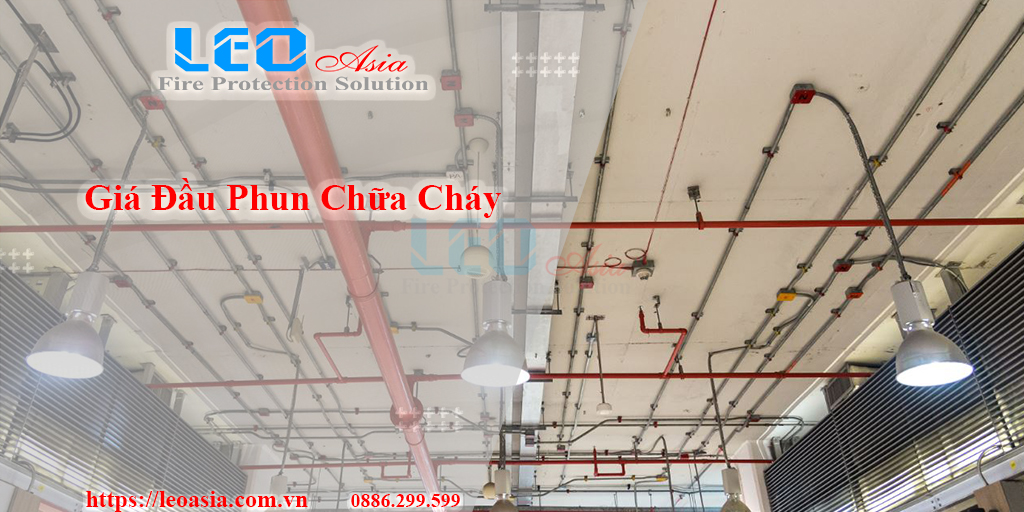 Giá đầu phun chữa cháy