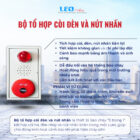 Bộ tổ hợp còi đèn và nút nhấn Bộ tổ hợp còi đèn và nút nhấn