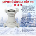 Khớp chuyển đổi D65-75 nhôm TCVN CL 65-75 đã bao gồm kiểm định Khớp chuyển đổi D65-75 nhôm TCVN CL 65-75 đã bao gồm kiểm định