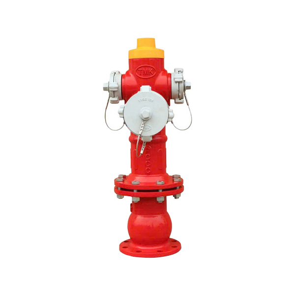Trụ chữa cháy ngoài nhà 3 cửa TMK-125-275- 001 (bao gồm đế) + KĐ (DN125 x 2DN75) Trụ chữa cháy ngoài nhà 3 cửa TMK-125-275- 001 (bao gồm đế) + KĐ (DN125 x 2DN75)