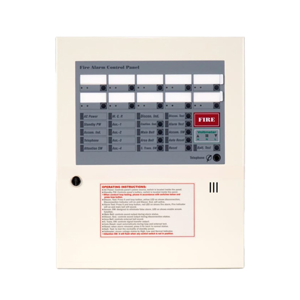 Trung tâm báo cháy 10 zone AH- 00212 (CE) có ắc quy