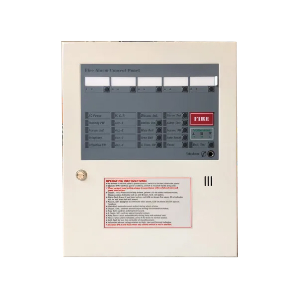 Trung tâm báo cháy 4 kênh AH- 00212 (CE) có ắc quy
